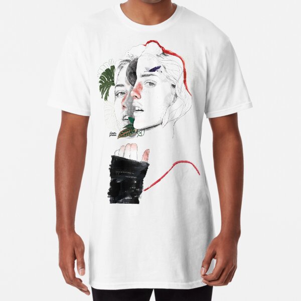 CELLULAR DIVISION II by elena garnu Long T-Shirt