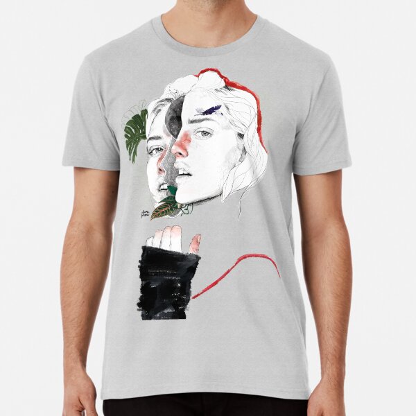 CELLULAR DIVISION II by elena garnu Premium T-Shirt