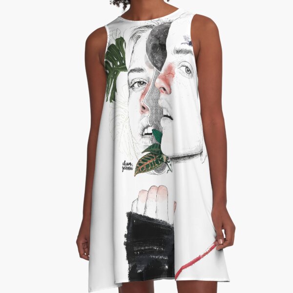 CELLULAR DIVISION II by elena garnu A-Line Dress