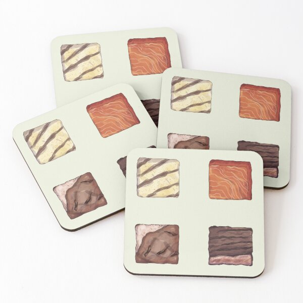 Item preview, Satisfying Squares (Meat Fest) designed and sold by strudeldoodle.