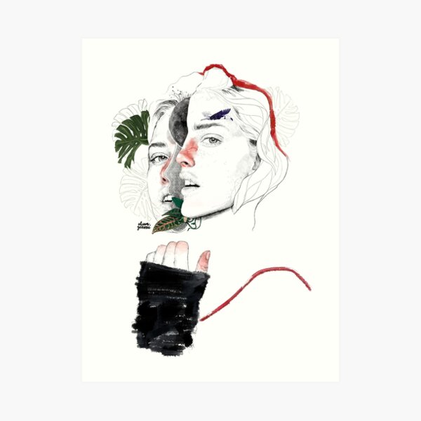 CELLULAR DIVISION II by elena garnu Art Print