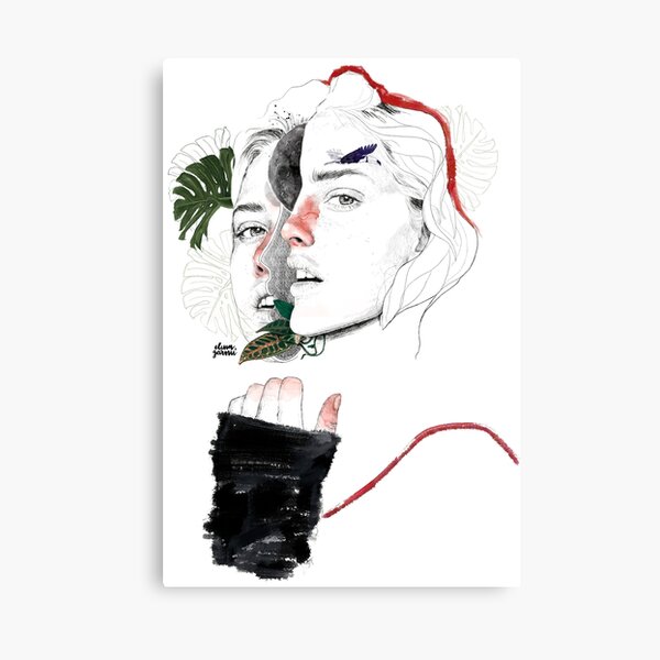 CELLULAR DIVISION II by elena garnu Canvas Print