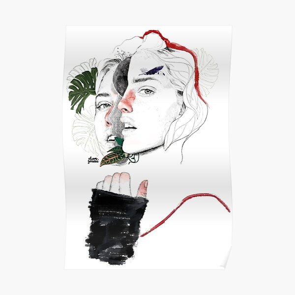 CELLULAR DIVISION II by elena garnu Poster