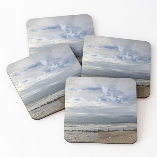 Item preview, Deserted Northumbrian beach in August designed and sold by Violaman.