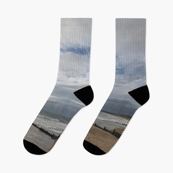 Item preview, Deserted Northumbrian beach in August designed and sold by Violaman.
