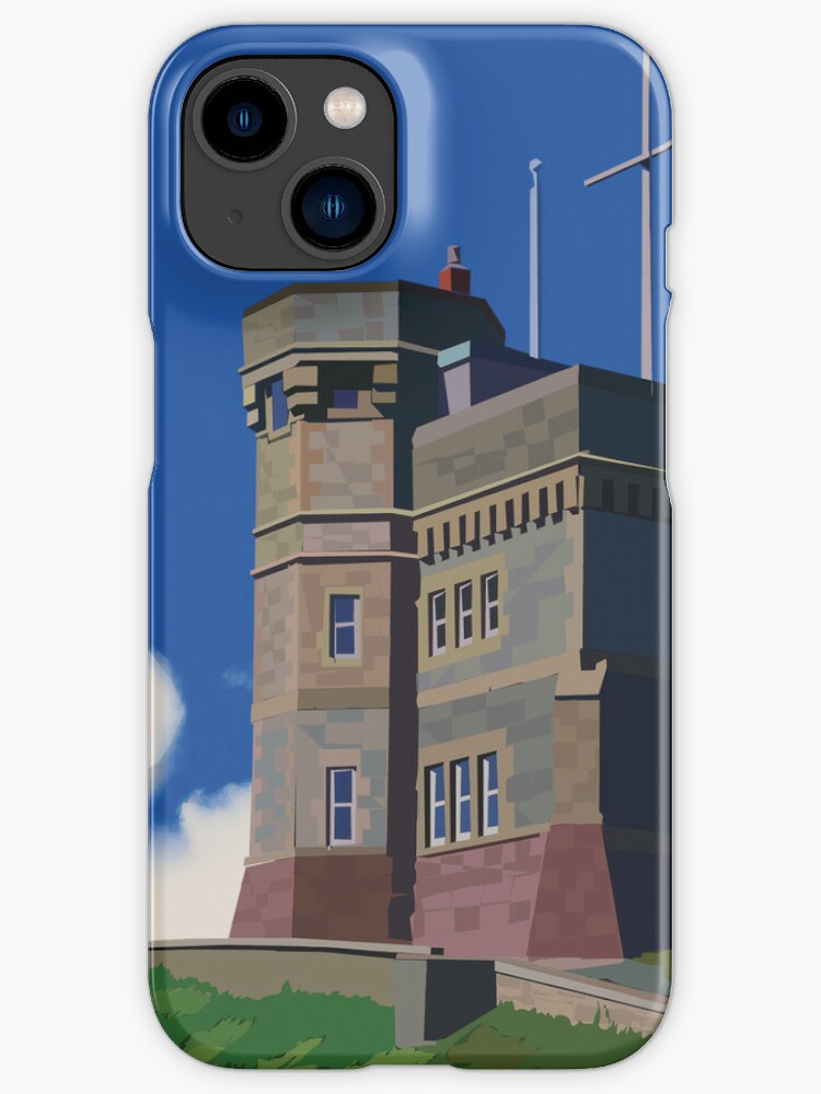 Thumbnail 1 of 4, iPhone Case, History In Stone - Cabot Tower - St. John's designed and sold by SomeGoodPaperCo.