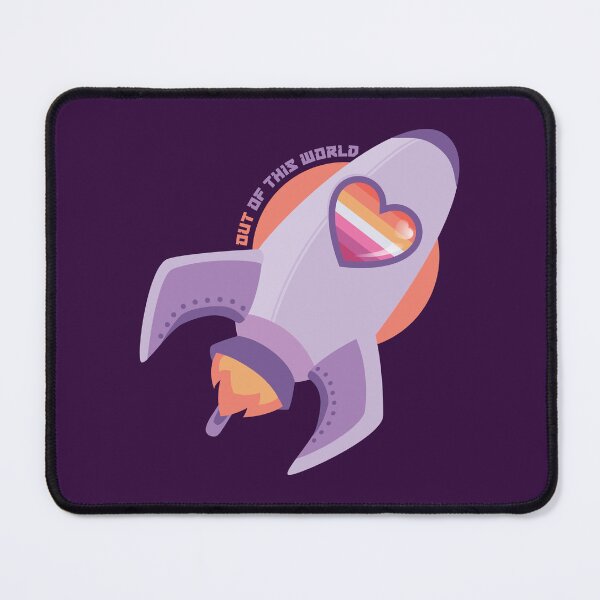 Item preview, OUT of this World - Lesbian Pride designed and sold by ZeNami.