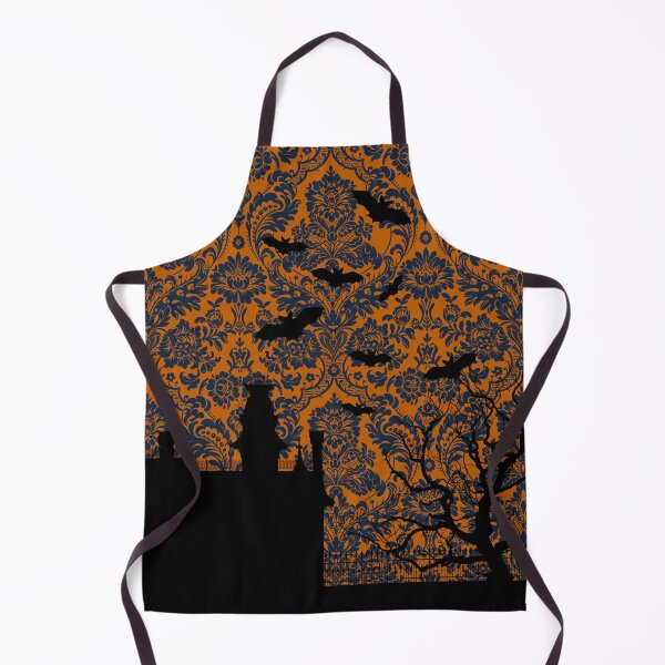 Item preview, Ghotic Seamless Pattern - Addams Family House designed and sold by Art-of-Enami.