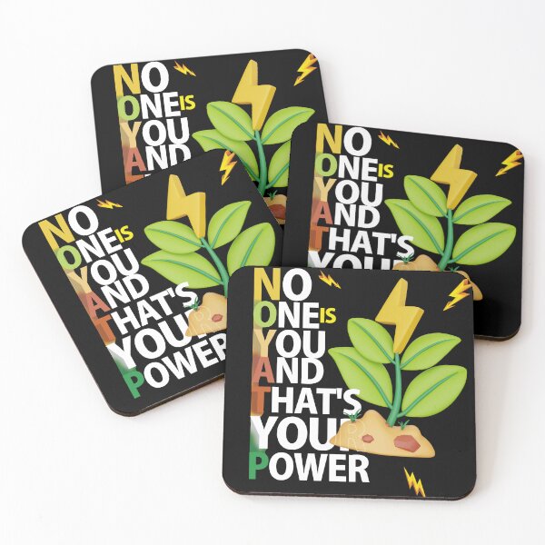 Item preview, NO ONE IS YOU AND THAT'S YOUR POWER  ♡ designed and sold by Hannadesigner.