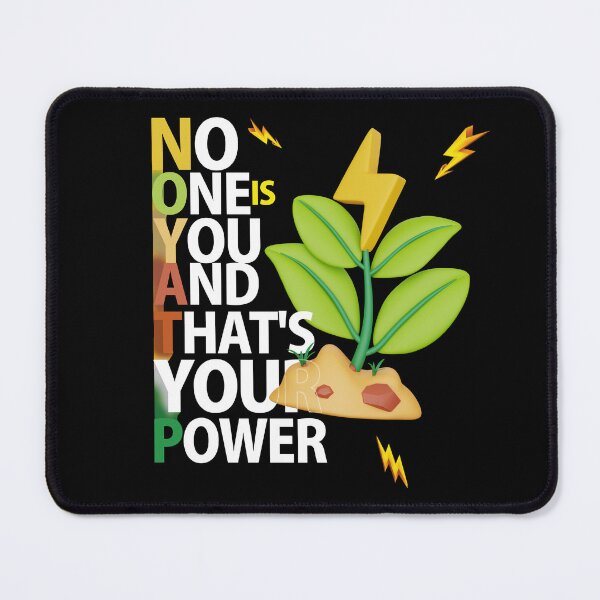 Item preview, NO ONE IS YOU AND THAT'S YOUR POWER  ♡ designed and sold by Hannadesigner.