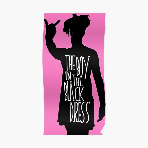 "Yungblud The Boy In The Black Dress (Pink Background)" Poster for Sale