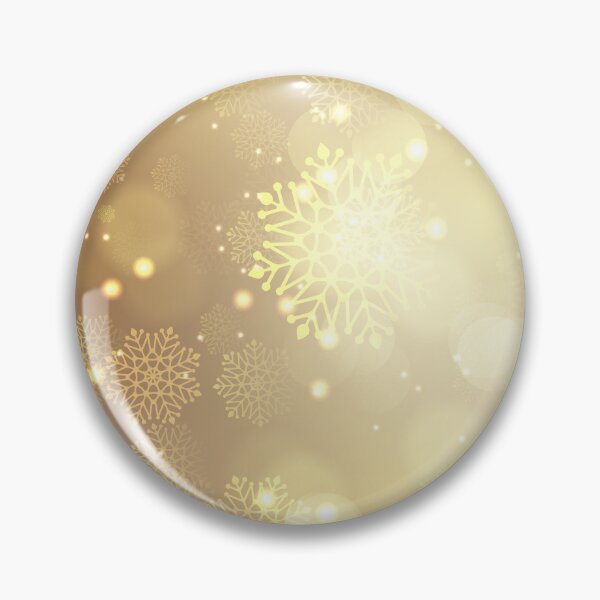 Item preview, Golden Christmas pattern, snow star, snowflake designed and sold by Prettygraphe.