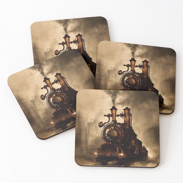 Item preview, Steampunk Train Scene designed and sold by BySpinny.