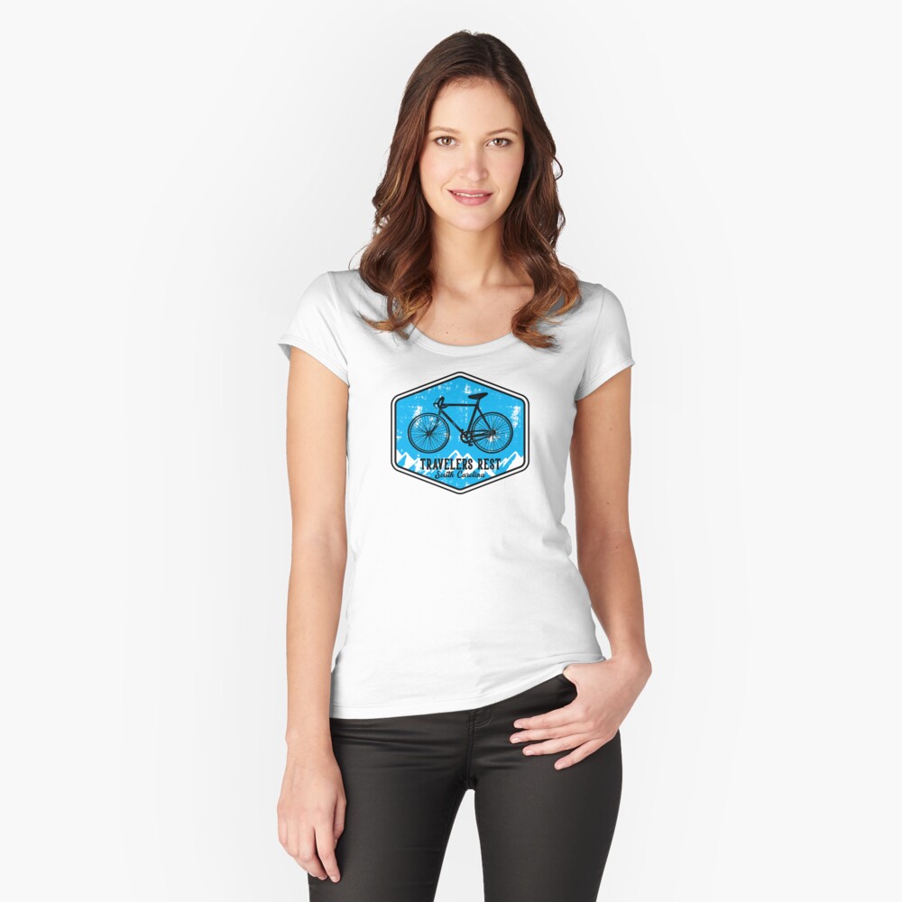 Item preview, Fitted Scoop T-Shirt designed and sold by carolinafound.