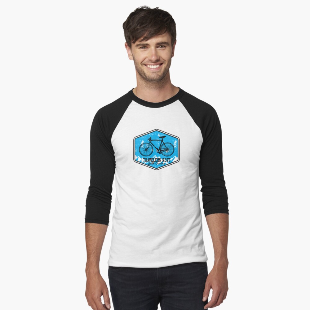 Item preview, Baseball ¾ Sleeve T-Shirt designed and sold by carolinafound.
