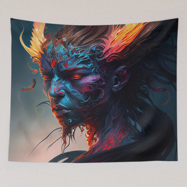 Item preview, Satan (Variation 4) designed and sold by OccultDreams.