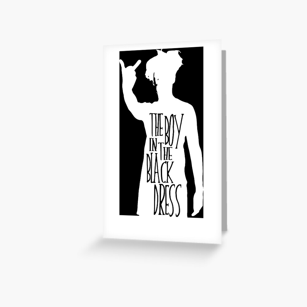 "Yungblud The Boy In The Black Dress (white)" Greeting Card for Sale by ...