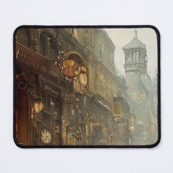 Item preview, Steampunk Street Scene designed and sold by BySpinny.