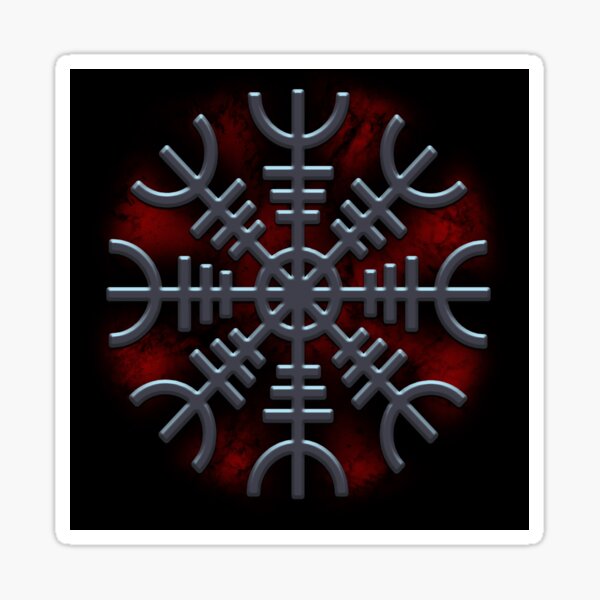 Artikel-Vorschau von Aegishjalmur - der Helm der Ehrfurcht - altnordisches Viking Symbol, designt und verkauft von C0SMICALCHEMY.