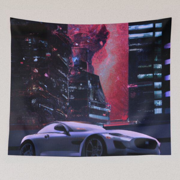 Item preview, Jaguar in the street designed and sold by SpaceCars.
