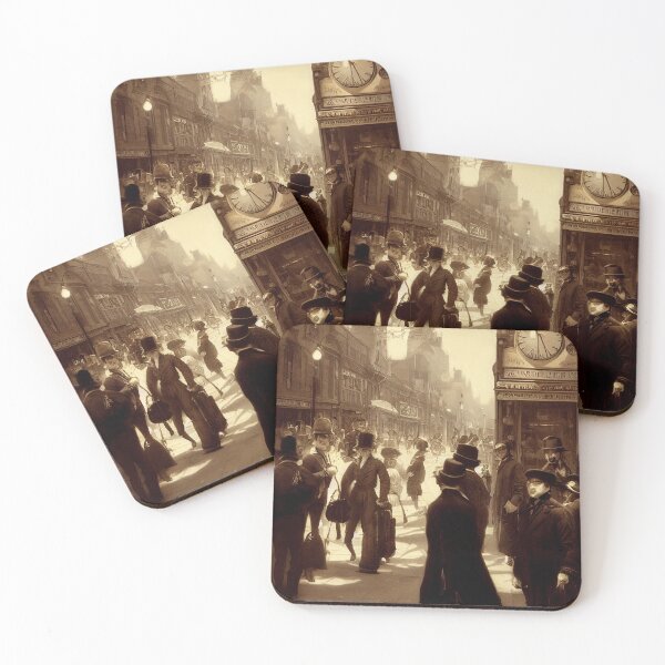 Item preview, Steampunk Street Scene designed and sold by BySpinny.