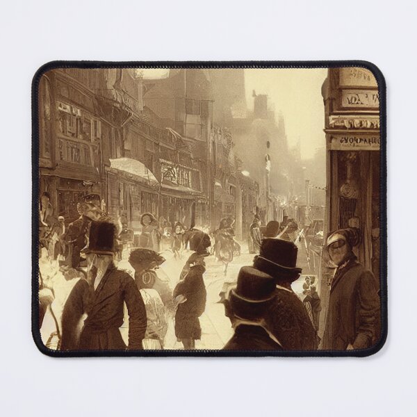 Item preview, Steampunk Street Scene designed and sold by BySpinny.