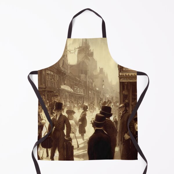 Item preview, Steampunk Street Scene designed and sold by BySpinny.