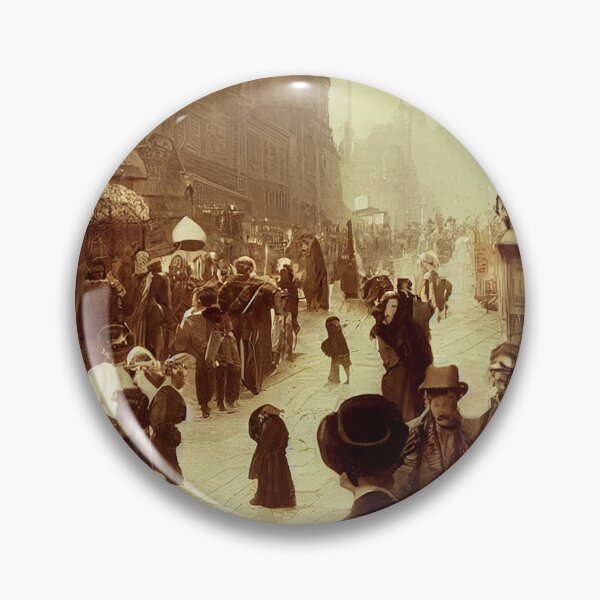 Item preview, Steampunk Street Scene designed and sold by BySpinny.