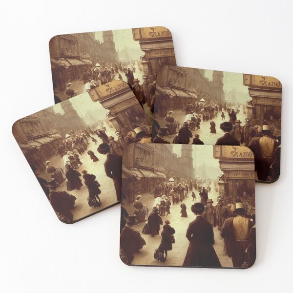Item preview, Steampunk Street Scene designed and sold by BySpinny.