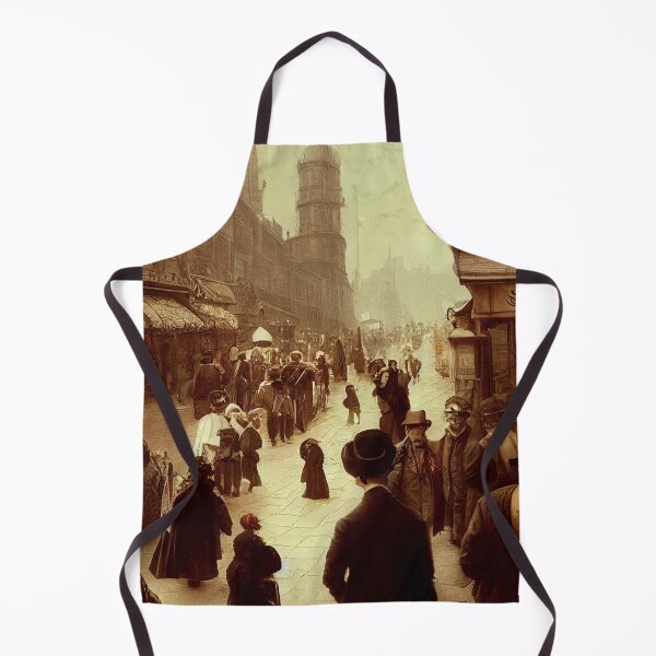 Item preview, Steampunk Street Scene designed and sold by BySpinny.