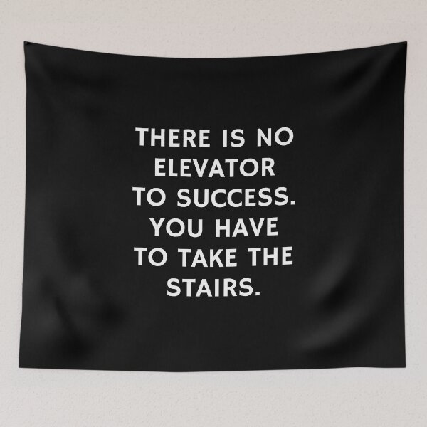 Item preview, Motivational quotes for success - There is no elevator to success, you have to take the stairs designed and sold by Inspirationmotivation.