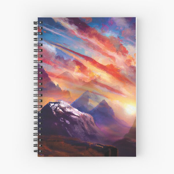 Item preview, Mountain Sunset Dreamlike Landscape designed and sold by Reconocer.