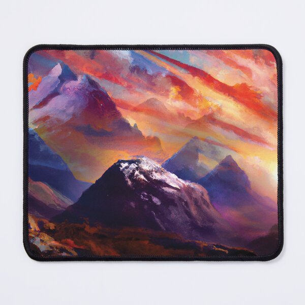 Item preview, Mountain Sunset Dreamlike Landscape designed and sold by Reconocer.