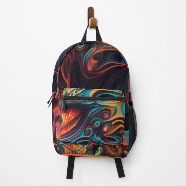 Item preview, Colorful Melting Monster | Psychedelic Art designed and sold by Trippinink-.