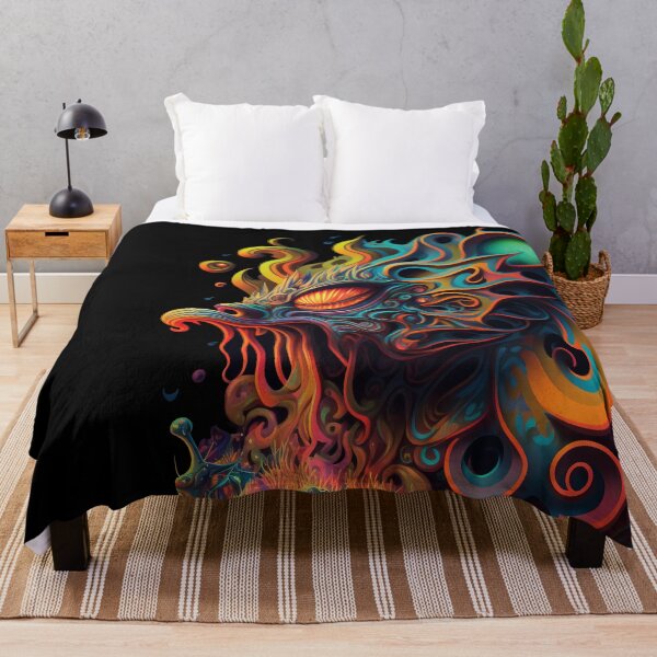 Item preview, Colorful Melting Monster | Psychedelic Art designed and sold by Trippinink-.