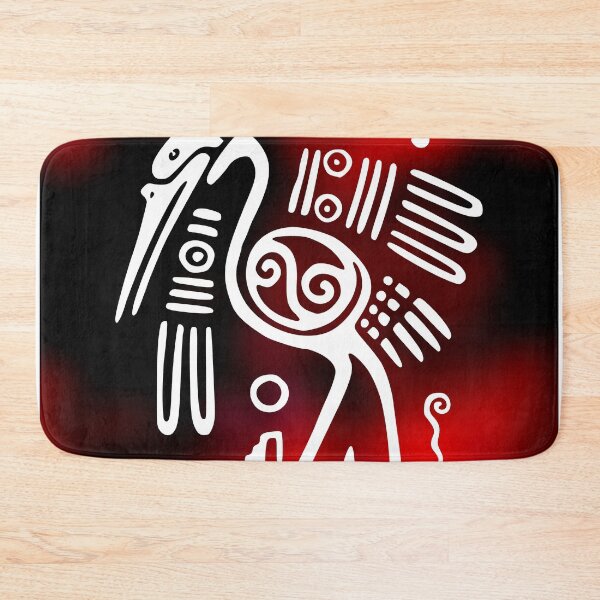 Item preview, Aztec Ibis Bird Symbol designed and sold by Daniel Hagerman.