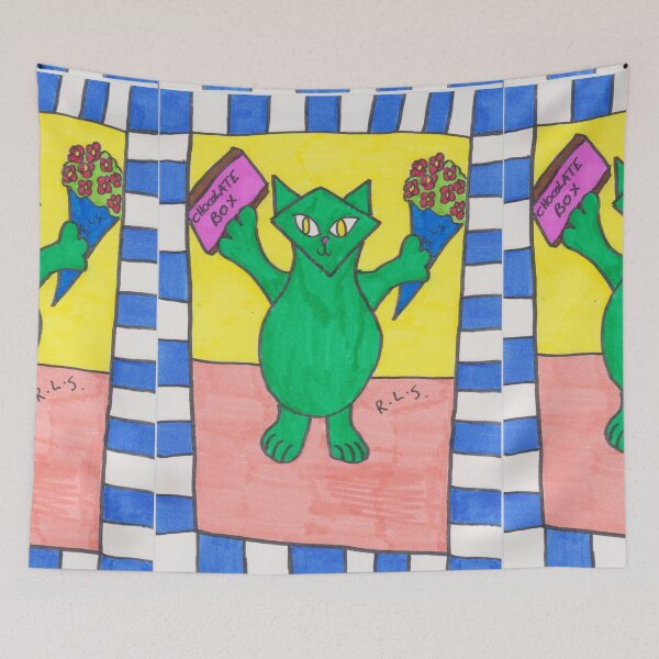 Item preview, The Gifting Cat designed and sold by ArtistRebeccaLS.