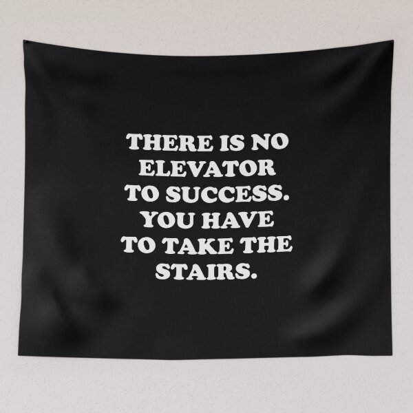 Item preview, Motivational quotes for success - There is no elevator to success, you have to take the stairs designed and sold by Inspirationmotivation.