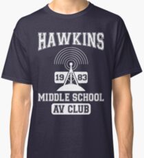 Hawkins Middles School AV Club Classic T-Shirt