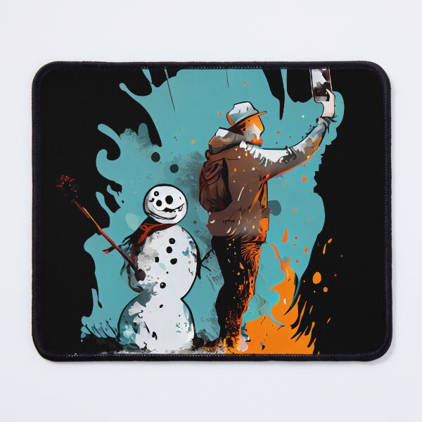 Item preview, #StayFrosty, Snowman Selfie (Art only) designed and sold by David Apricot.