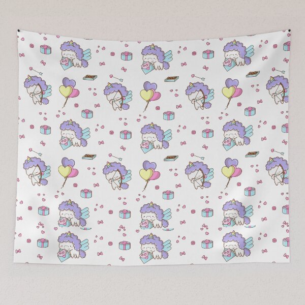 Item preview, Cute Unicorn Pattern  designed and sold by XbaeX.