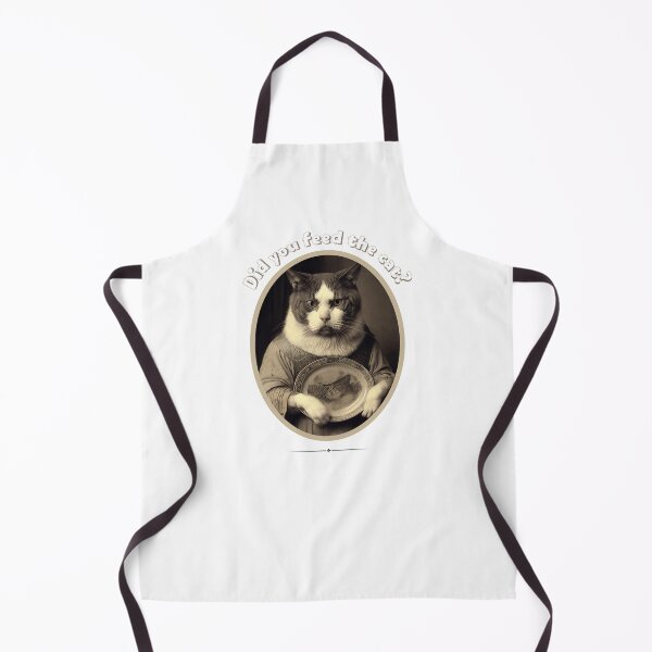 Item preview, Hungry cat with an empty plate did you feed the cat? designed and sold by GorinART.