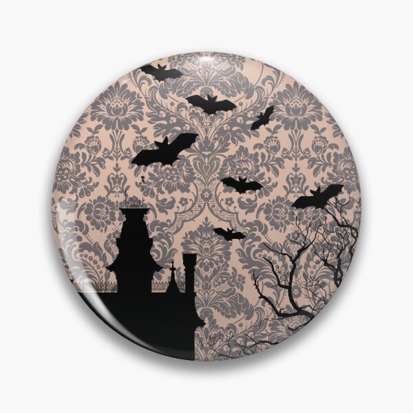 Item preview, Ghotic Seamless Pattern - Addams Family House designed and sold by Art-of-Enami.