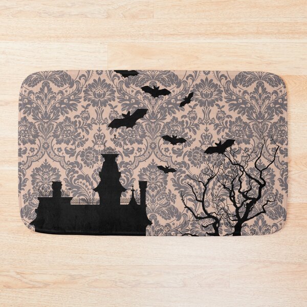 Item preview, Ghotic Seamless Pattern - Addams Family House designed and sold by Art-of-Enami.