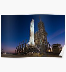 Spacex Falcon 9 and Dragon Poster