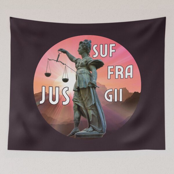 Item preview, JUS SUFFRAGII - "The Right to Suffrage" - Women's History designed and sold by Emma-Shoppe.