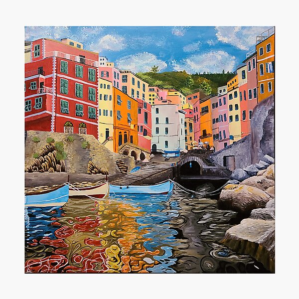 Item preview, Riomaggiore, Italy  designed and sold by a-brookefish.