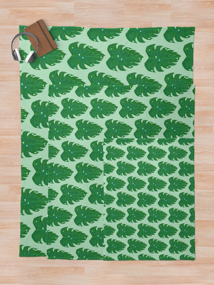Thumbnail 5 of 6, Throw Blanket, Leaf - Icon designed and sold by jee532.
