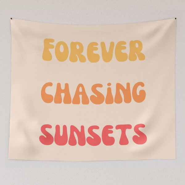 Item preview, Forever Chasing Sunsets designed and sold by carolineartshop.