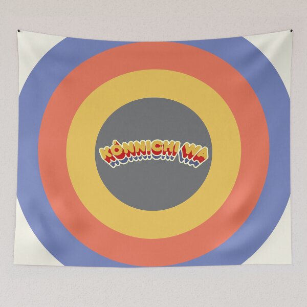 Item preview, Konnichi wa | Retro Curve designed and sold by retroready.